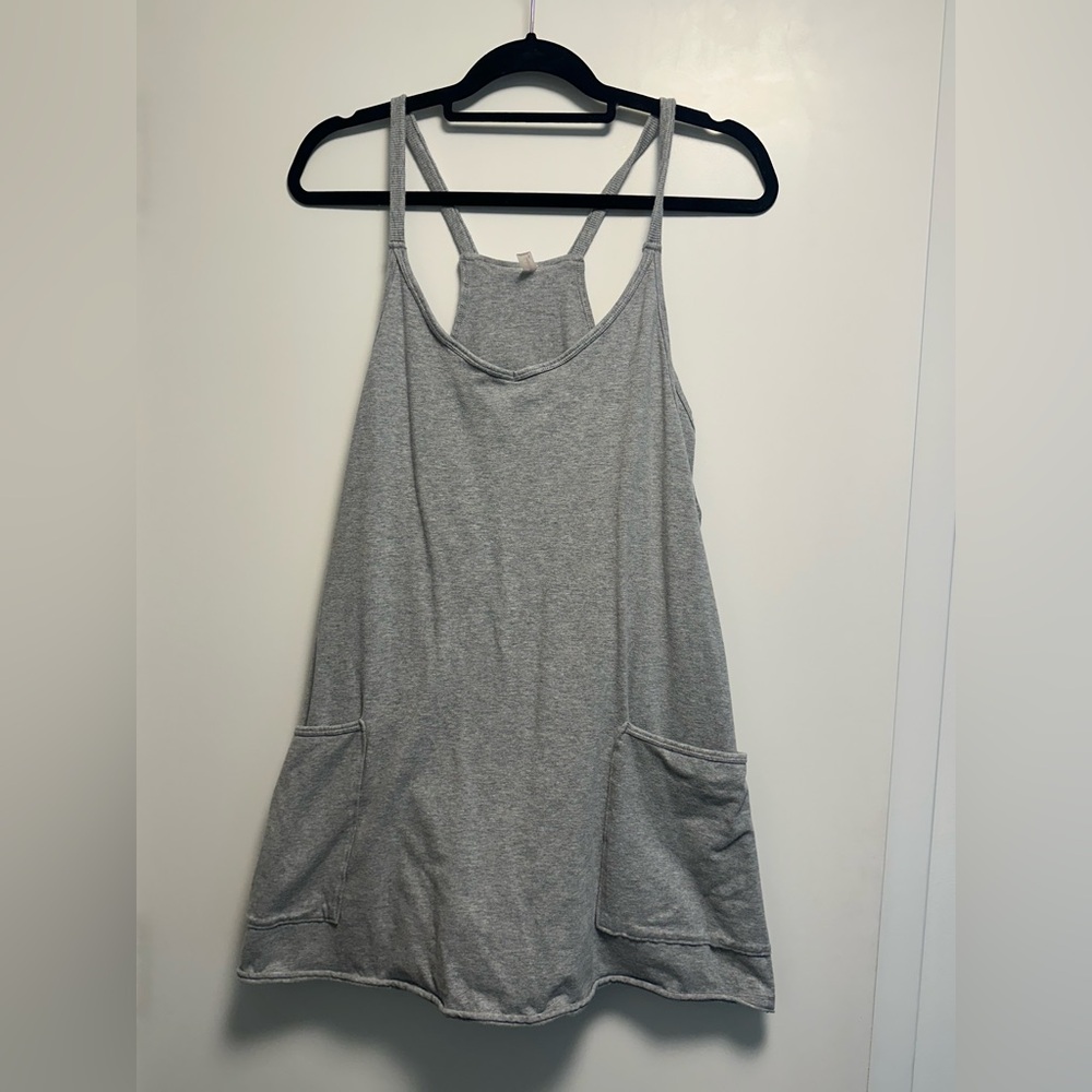 FP Movement Hot Shot Mini Dress Gray